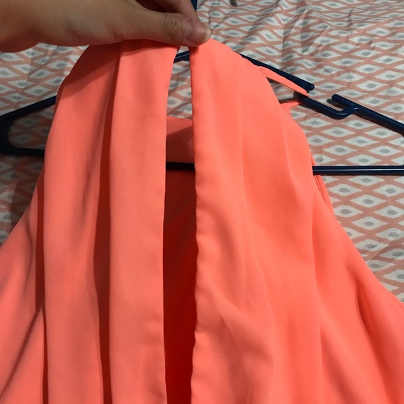 Coral Summer Dress - Picture 6 of 6